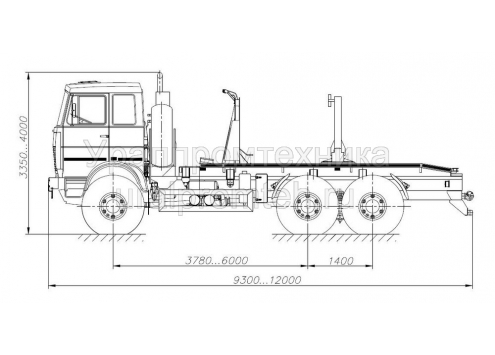 Трубовоз МАЗ 6317Х5 Трубовоз МАЗ 6317Х5
