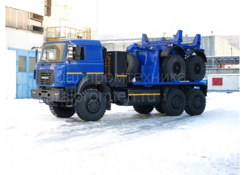 Тягач трубоплетевозный Урал-6370 газомоторный (6902G2) Тягач трубоплетевозный Урал-6370 газомоторный (6902G2)