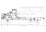 Передвижная авторемонтная мастерская ПАРМ - Урал-NEXT (69024S)