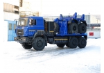Тягач трубоплетевозный Урал-6370 газомоторный (6902G2)