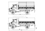 Бортовой автомобиль Unimog 4x4
