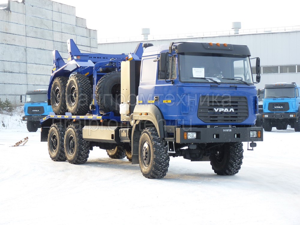 Газовый УРАЛ 4320 с ГБО