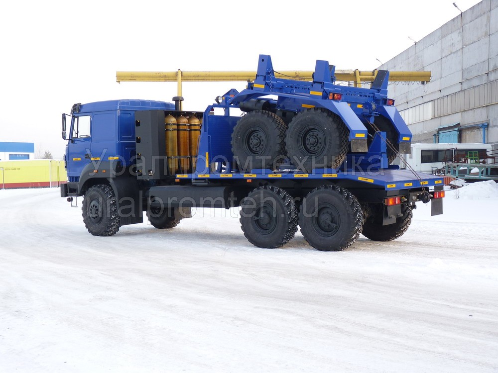 Газовый УРАЛ 4320 с газобаллонным оборудованием