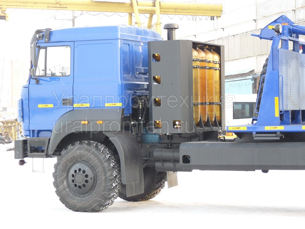 УРАЛ с газовым двигателем