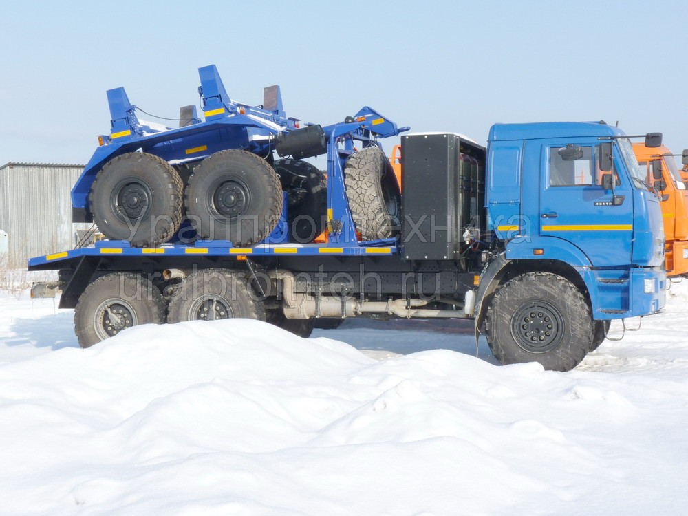 Камаз 43118 газомоторный (с ГБО)